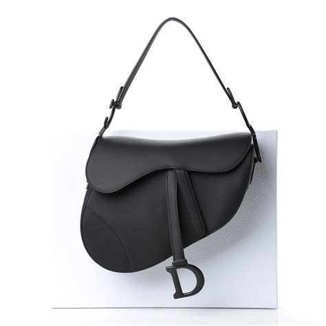 lady dior black ultramatte|dior matte black saddle bag.